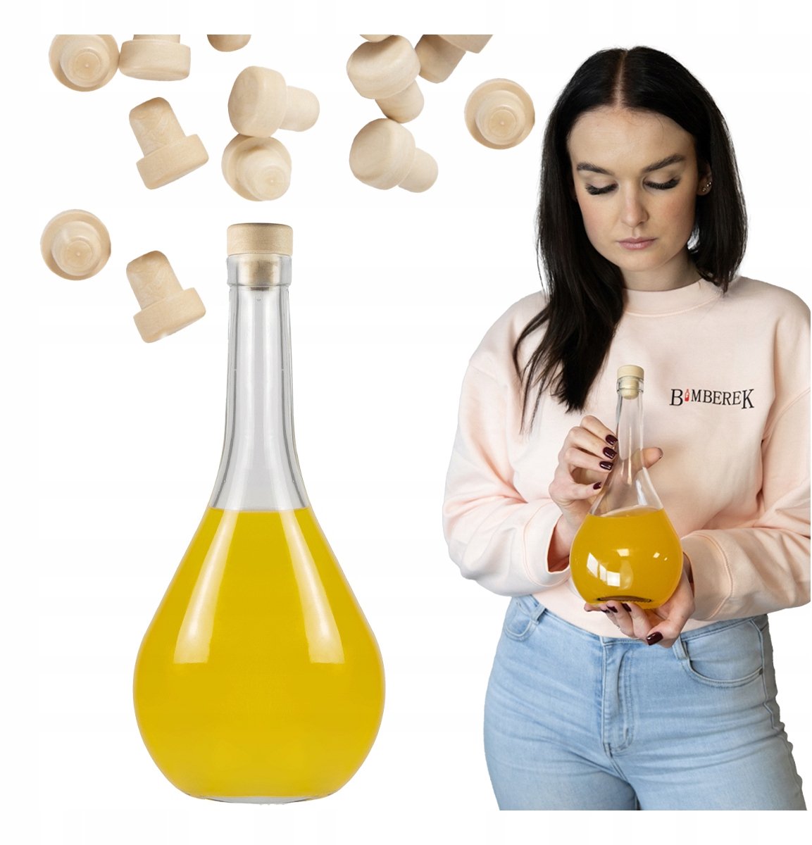 Bimberek - Flessen - 500ml - Glas