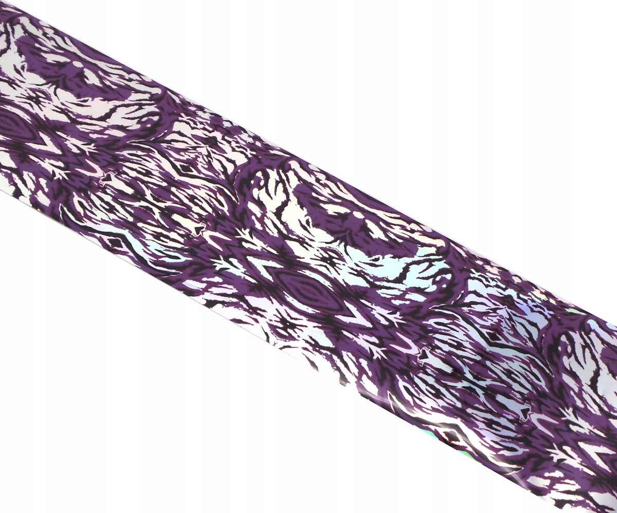 Frezarkowo Folie Transfer - Nail Art - Zebra - 100x4cm - Woreczek Strunowy