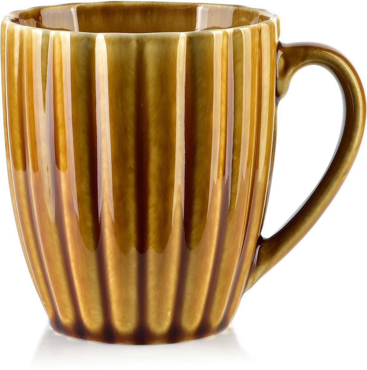 EVIE HONEY porseleinen mok - 360 ml, bloemkleurig, vaatwasmachinebestendig