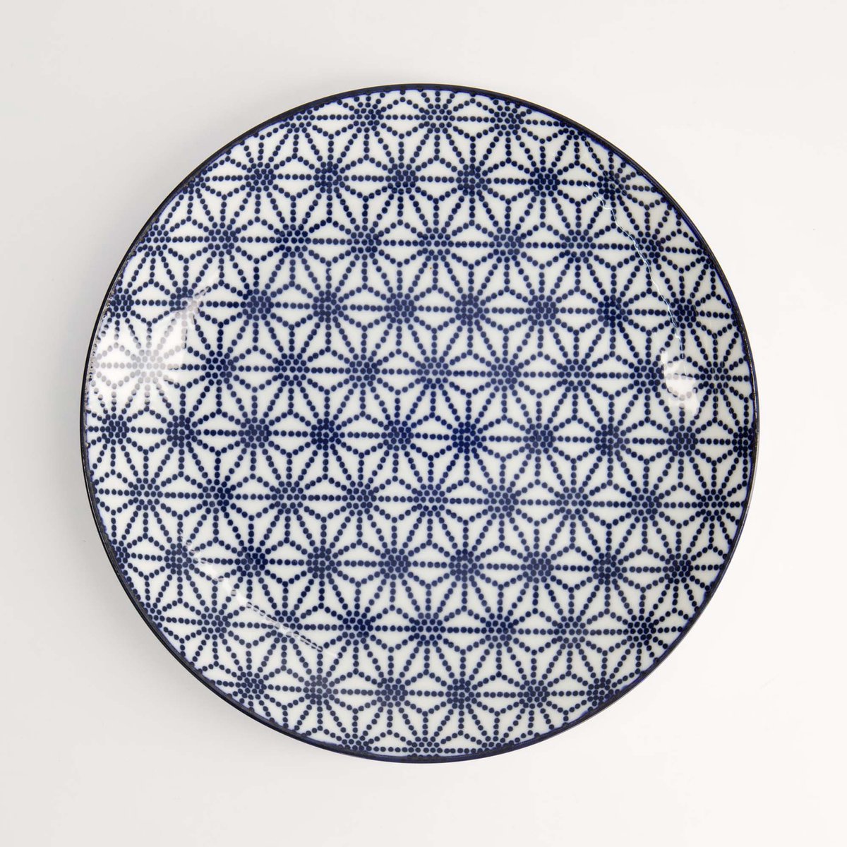 Ontbijtbord - lotus - Nippon Blue - Tokyo Design Studio