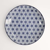 Ontbijtbord - lotus - Nippon Blue - Tokyo Design Studio