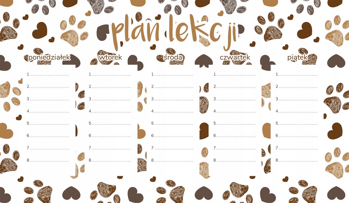 Wallvy - Magnetische Lesroosterplanner - 30x17,5cm - Hoge Drukkwaliteit