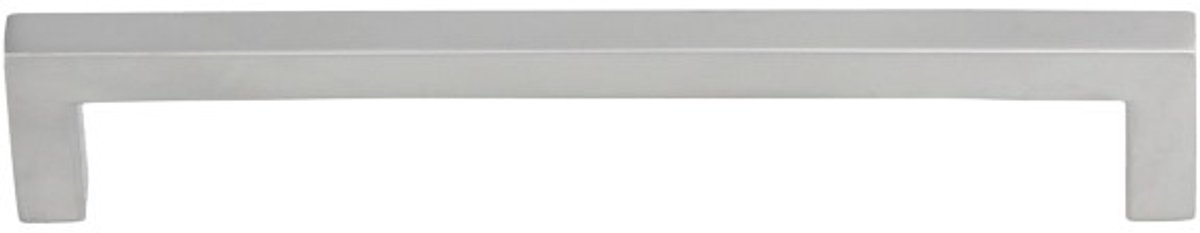 Gamet - Deurbeslag Accessoire - Chromen Satijnen Greep - 128mm - Modern Ontwerp