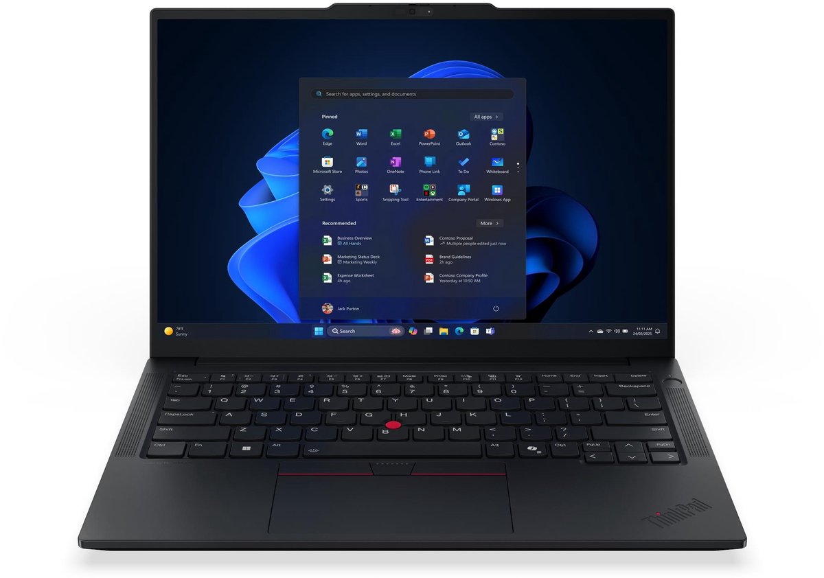 Lenovo ThinkPad E14 Gen 7 (Intel) - Zakelijke Laptop - 14 inch - Core Ultra 5 - 16GB/512GB - Windows 11 Pro — afbeelding 1