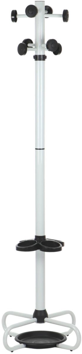 Stema WML-1 - Staande Kapstok - Wit - Met Paraplurek