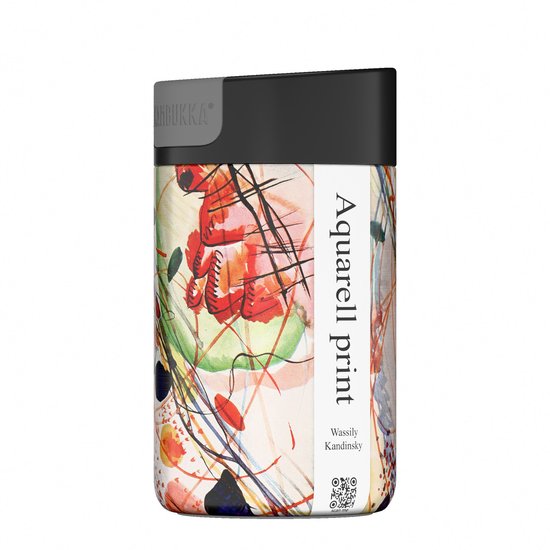 Kambukka Olympus Thermosbeker 300 ml - Kandinsky aquarelprint — afbeelding 4
