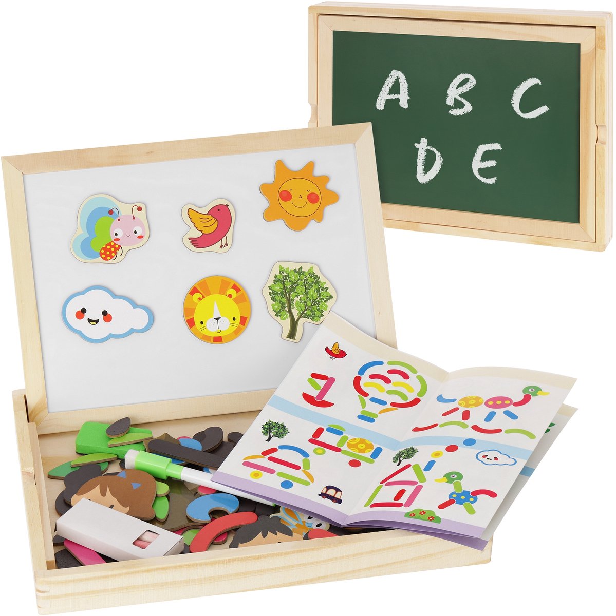 LandToys - Krijtbord - Multifunctioneel - Magnetisch - Ecologisch
