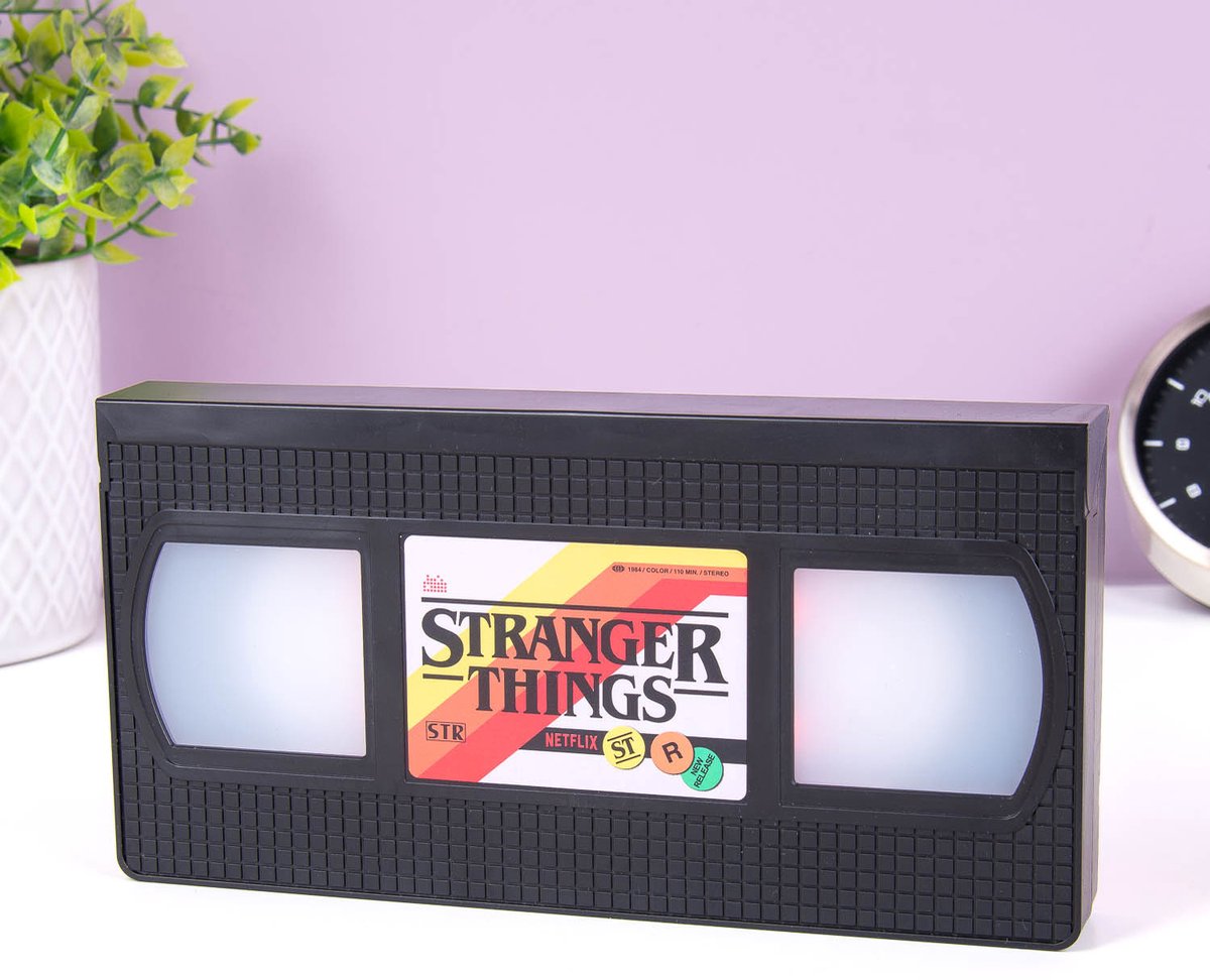 Stranger Things - VHS Logo Light - Tafellamp
