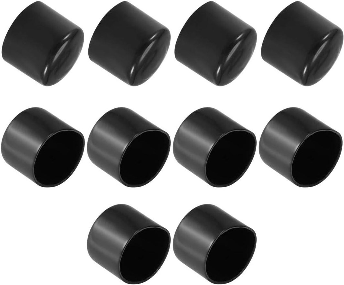 Rubberen Beschermdoppen - Dopjes Rubber - Meubels Beschermen - Flexibel Materiaal - 42 mm Binnendiameter - Zwart