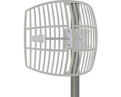 Parabolische Wifi Antenne - 5.8 GHz Antenne - Signaal Versterken - Hoge Versterking - 24 dBi - Grijs