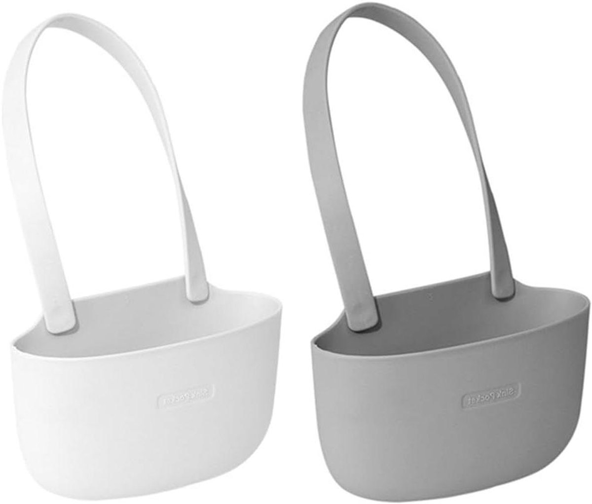 Aanrecht Caddy - Keuken Organizer - Gootsteen Opbergen - Snel Drogen - 2 stuks - Multi kleuren