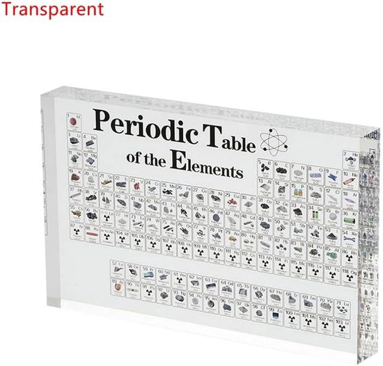 Periodiek Systeem Decoratie - Elementen Display Acryl - Onderwijs Thuis - Echte Elementen Monsters — afbeelding 4