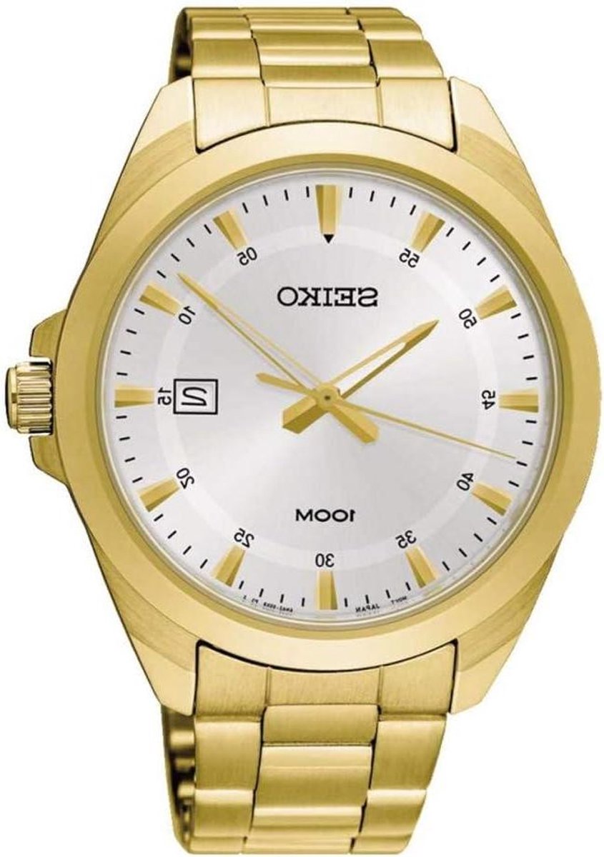 Herren Horloge - Analoge Klok - Dagelijks Gebruik - Alloy Stalen Band - 42MM - Wit