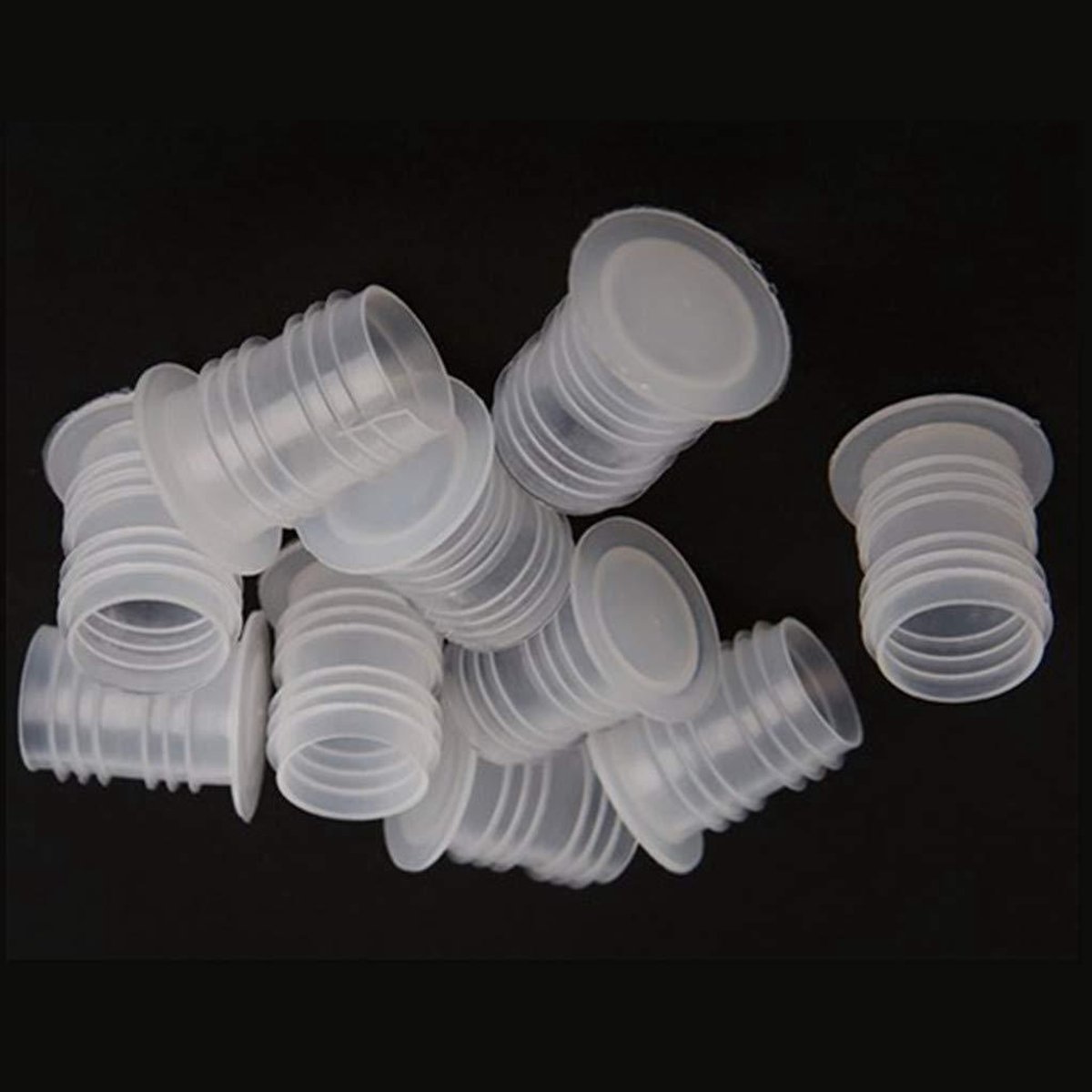 Wijnfles Stoppers - Plastic Kurken - Wijn Bewaren - Luchtdichte Afdichting - 10 stuks - Wit