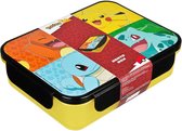 Pokémon Brooddoos - 3 vakken - Voor school en onderweg - Geel