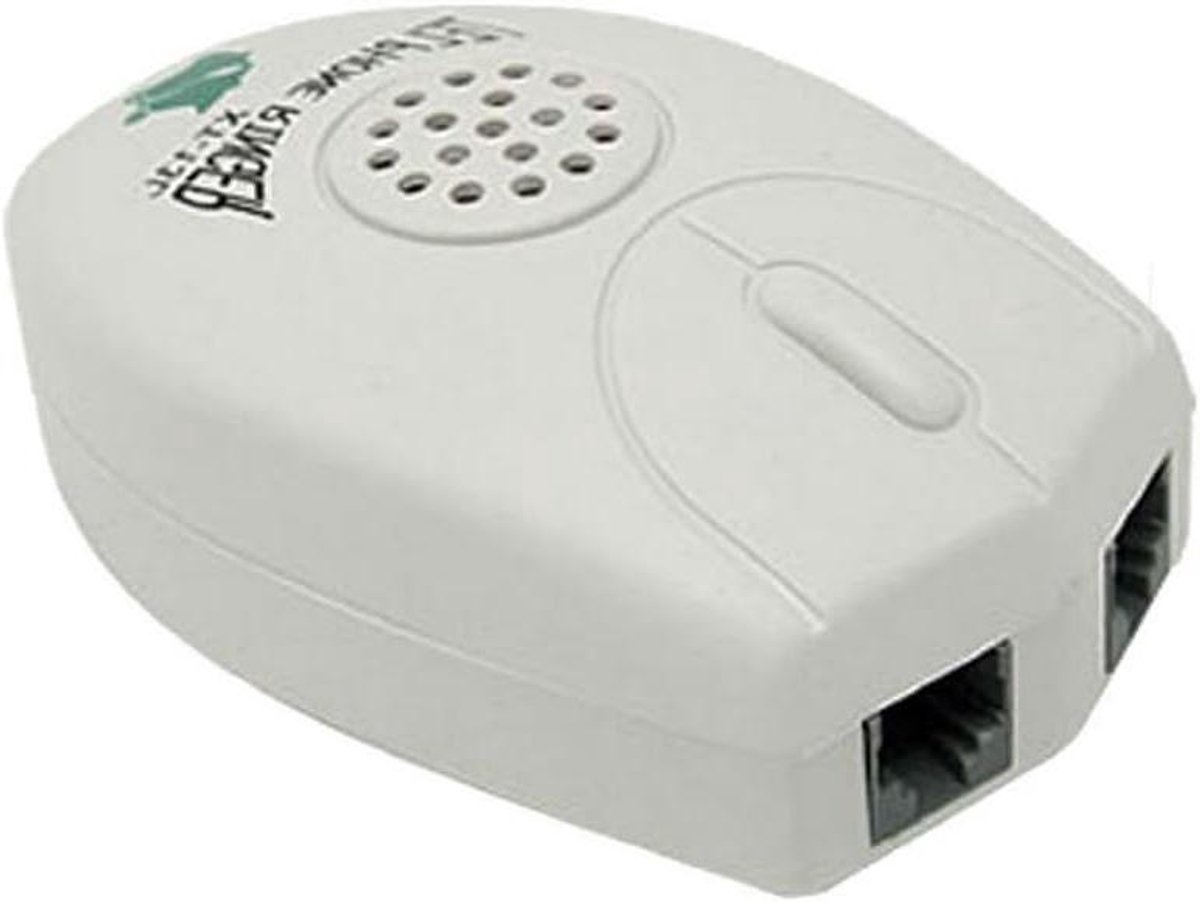Telefoon Ring Versterker - Luid Geluid Ringer - Oproepen Melder - 75 dB Volume - 9.3 cm - Wit