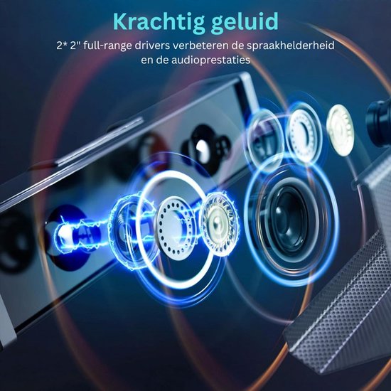 Soundbar - TV Speaker - Soundbar Box van Merkloos — afbeelding 3
