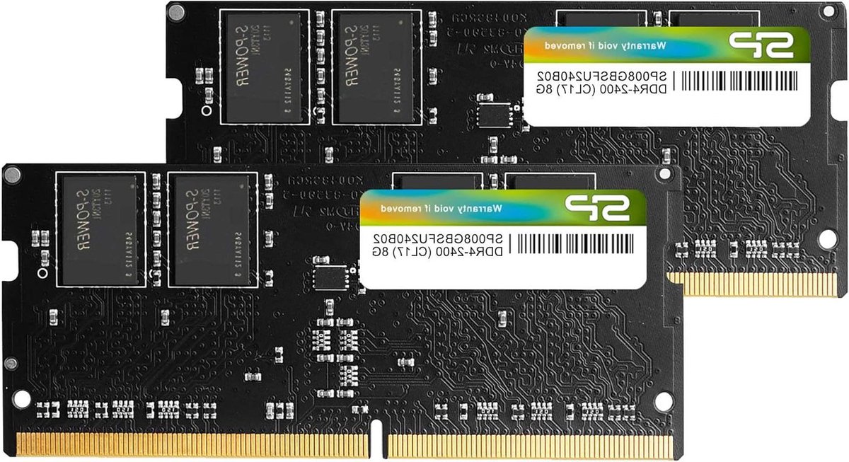 DDR4 Laptopgeheugen - RAM module - Computer Upgrade - Niet-ECC Ongebufferd - 16 GB Kit - Groen