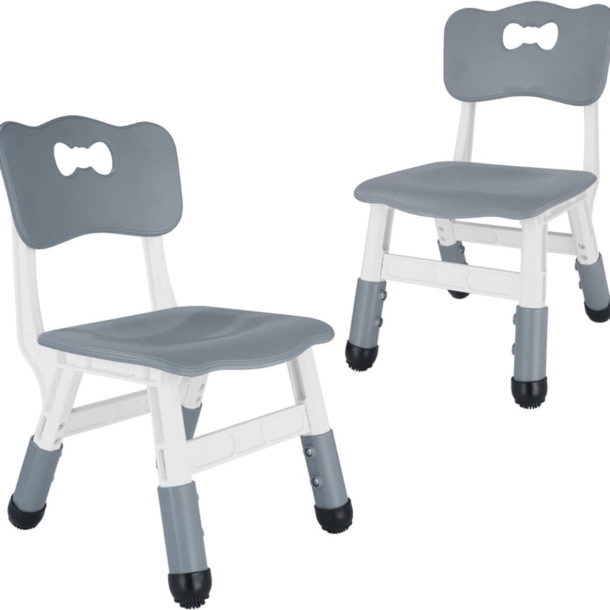 SVN® Peuterstoel - Kinderstoel - Peuter Stoel - Grijs - 50cm x 37cm x 15cm