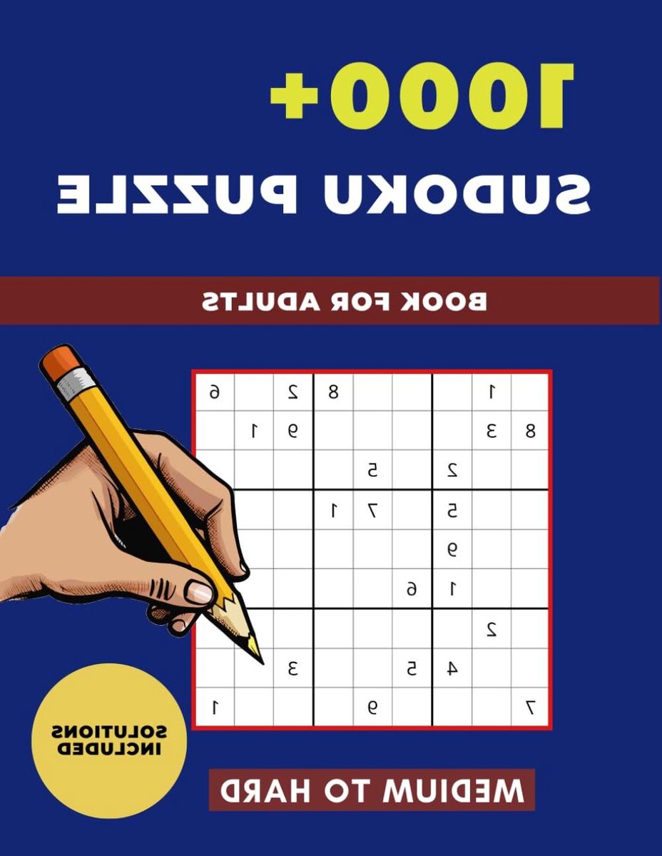 Sudoku Puzzelboek - Logica Puzzels - Hersenen Trainen - 1000+ Puzzels - 8.5 x 11 inch - Niet gespecificeerd