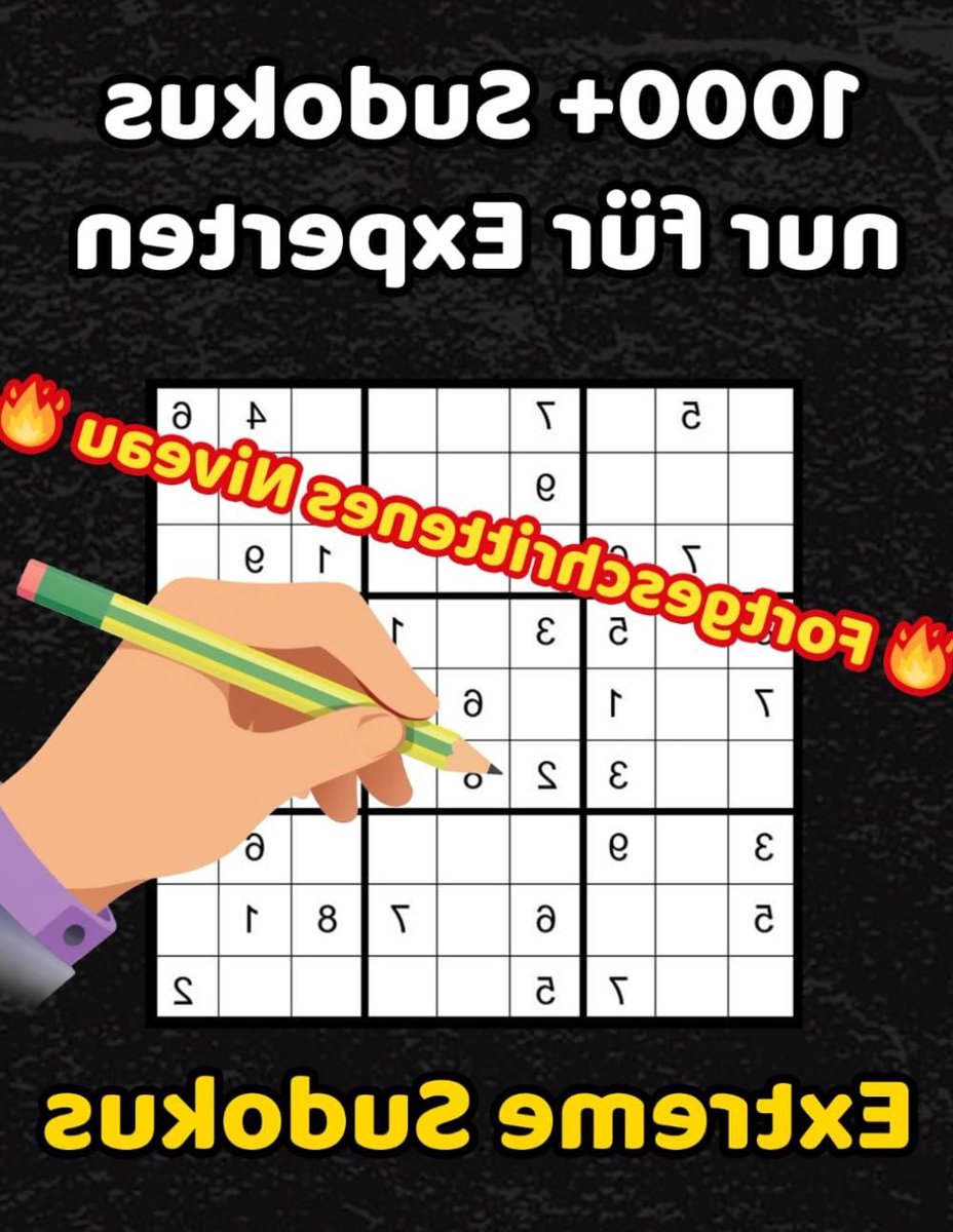 Sudoku Puzzelboek - Hersenkrakers Logica Puzzels - Hersentraining - 1000+ Extreme Puzzels - 28 cm - Niet gespecificeerd