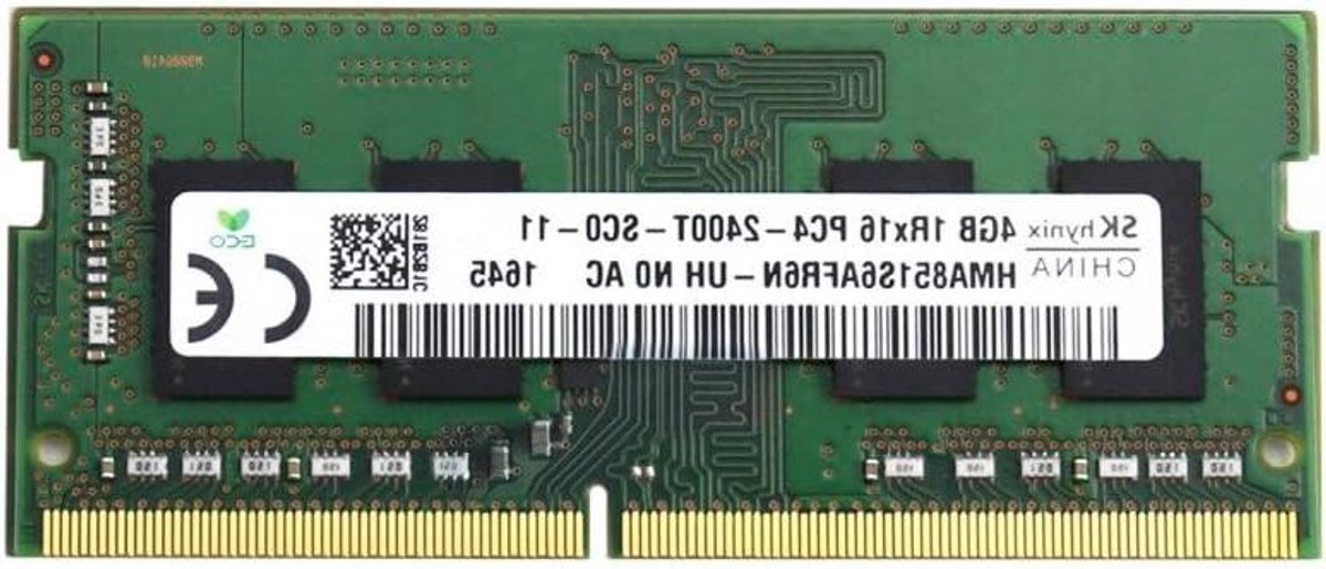 RAM Geheugen Module - DDR4 SO-DIMM - Laptop Upgrade - Nieuw Retail - 4GB - Zilver