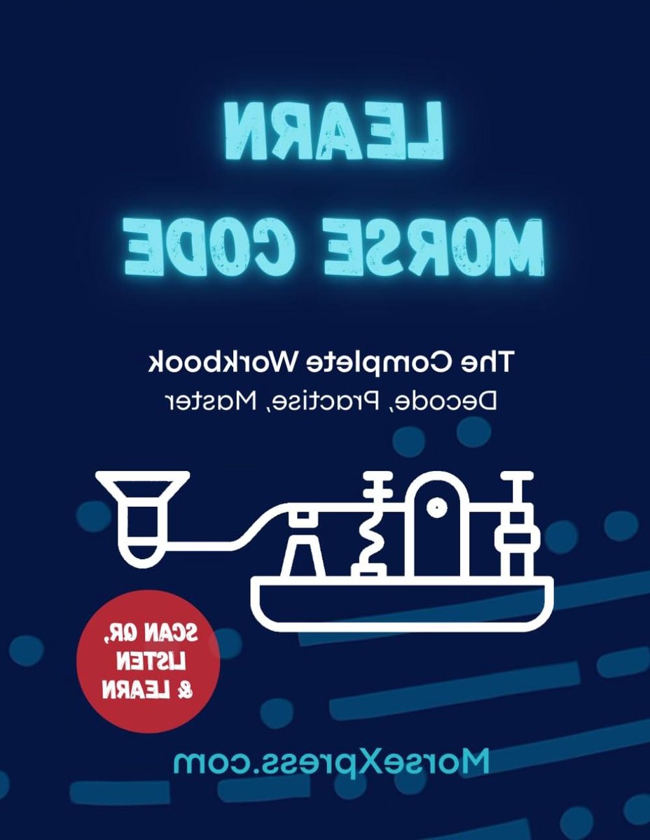 Morse Code Leerboek - Zender Ontvanger Gids - Code Leren - Interactieve QR Codes - 8.5 x 11 inch