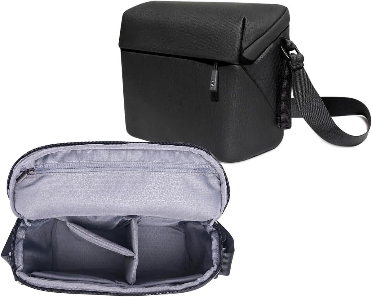 Drone Opbergtas - Schoudertas - Drone Transport - Op maat Gemaakt - 27.5x21x11 cm - Zwart