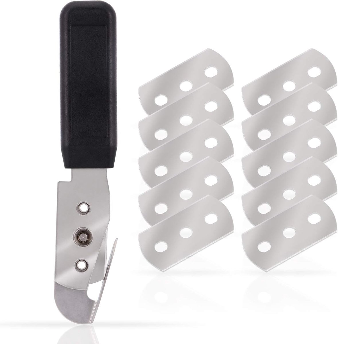Professionele Cutter Knife met 10 Vervangende Bladen voor Auto Raaminkt - Vinyl Film - Cadeaupapier - Behang