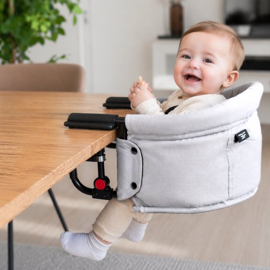 Bebies First Tafelhangstoel Grijs van Bebies First — afbeelding 2