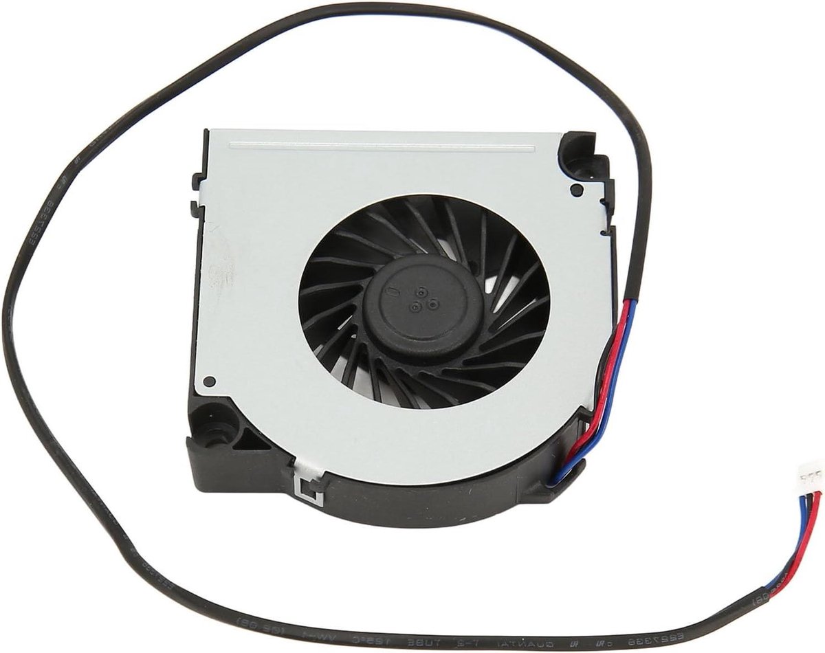 Interne TV Ventilator - Koelventilator PC - TV Koeling - Specifiek Ontwerp - 11 x 10 x 2 cm - Zwart