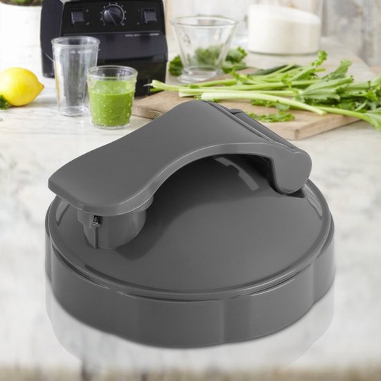 Store_9 - Seal Flip Top To-Go - Juicer Onderdelen - Vervangend deksel - Grijs - Blender Accessoire - Geschikt voor 600W en 900W - Flip Top Lid van Store 9 — afbeelding 4