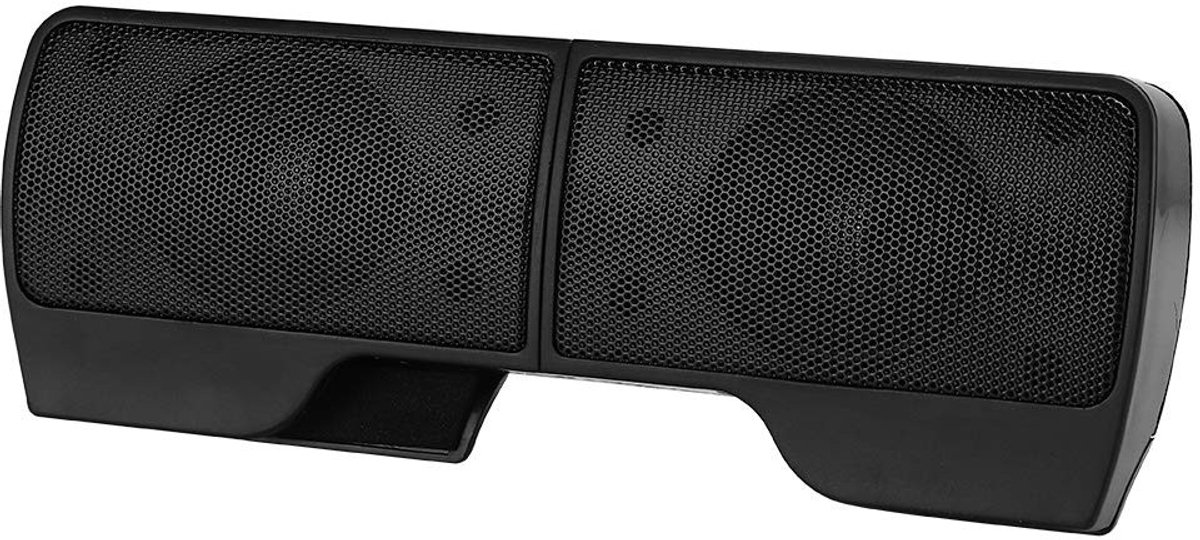 aladdien - Laptop soundbar - USB desktop luidsprekers - Draagbaar en compact - 2.0 luidsprekersysteem - Geschikt voor alle desktopcomputers - 2W ste..