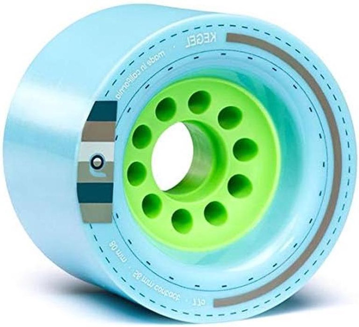 Longboard Wielen Skateboard Wielen Soepel Rijden Scherpe Lippen 80mm 77A