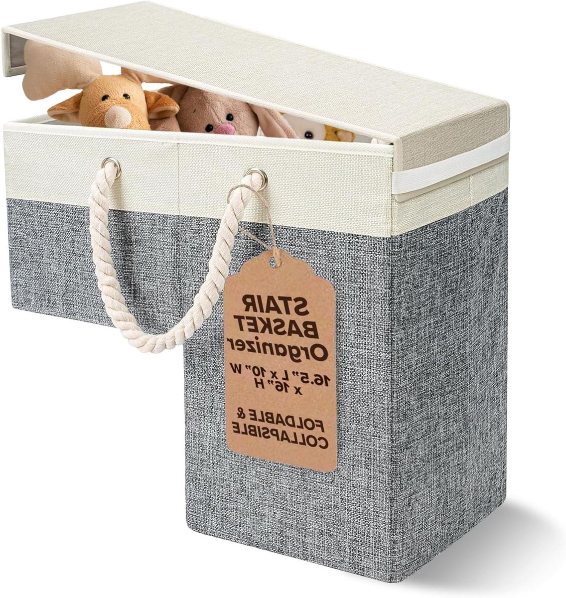 Trapmand Organizer - Opbergtas Trap - Rompel Vrij Maken - Met Bovendeksel - 43 x 26 x 42 cm