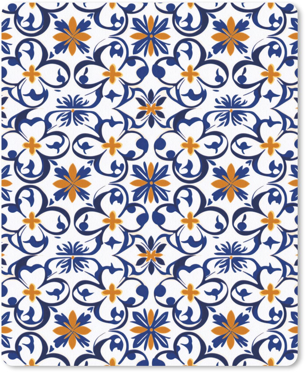 Muismat 12x16 cm - Mousepad Patroon - Modern - Kleurrijk - Muismatten