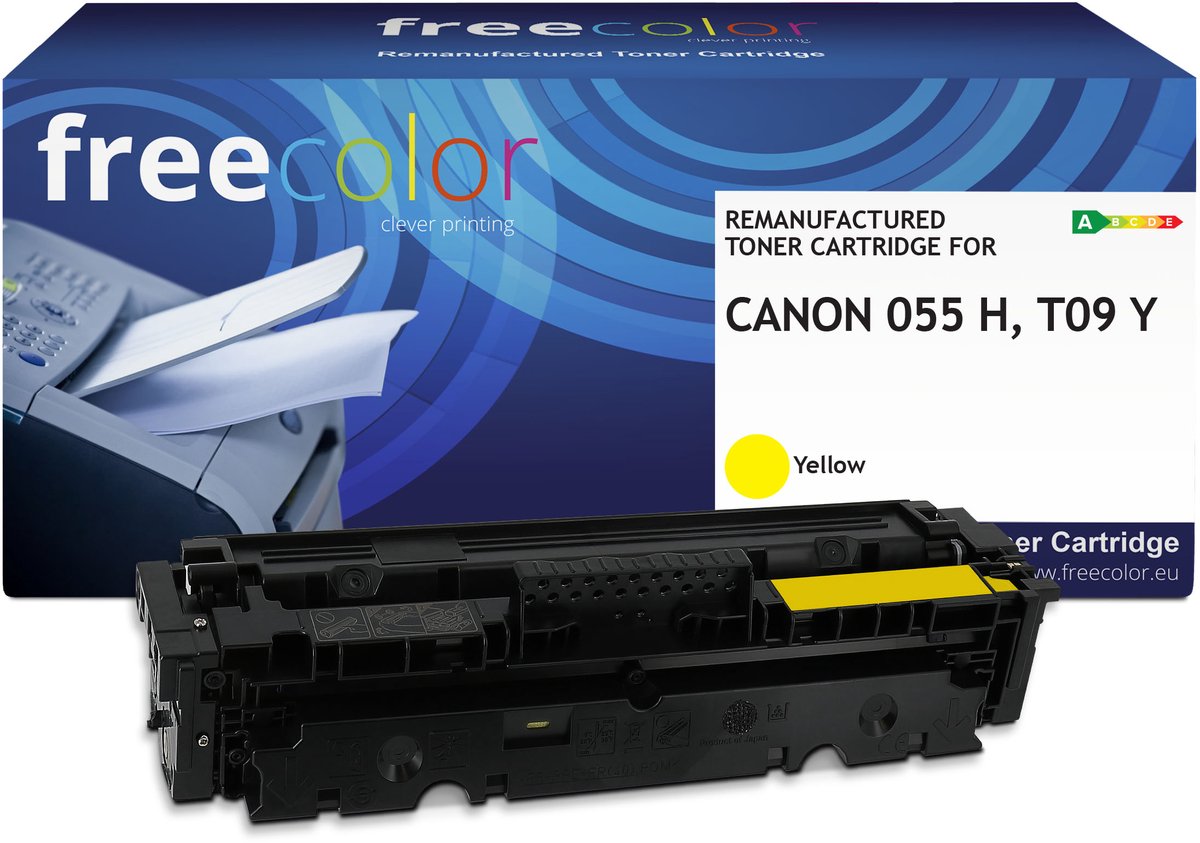 CANON 055H / T09Y (No Level) - ton FREECOLOR - HC- Ye 11000p