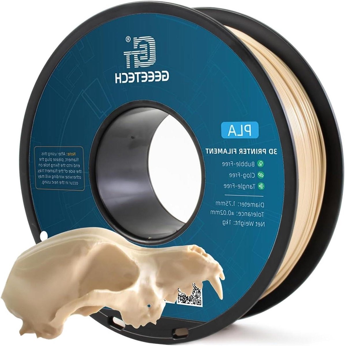 PLA Filament - 3D Printer Draad - 3D Printen - Strakke Tolerantie - 1 kg - Botwit