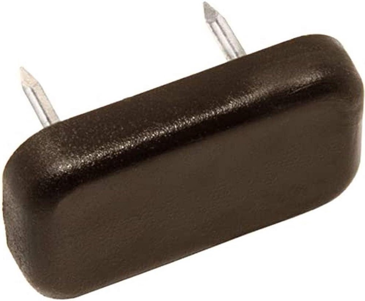 Meubelglijders met spijker - Stoelglijders vloerbeschermers - Meubels beschermen - In Europa geproduceerd - 18 x 30 mm - Bruin