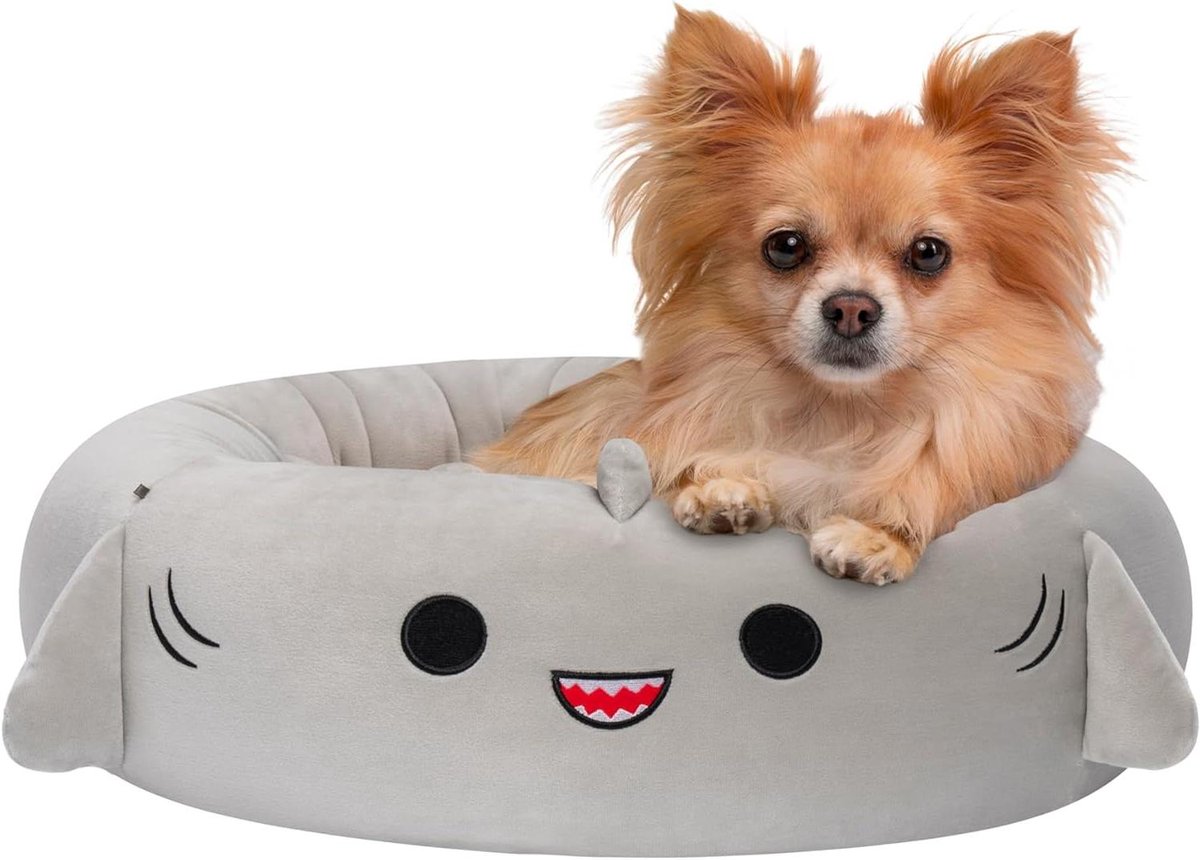 Huisdierbed - Hondenmand Kattenmand - Comfortabel Slapen - Ultrasoft Materiaal - 50 cm - Grijs