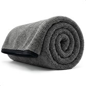 Microvezel Droogdoek - Auto Wassen - Auto & Motor - 60 x 80 cm - 1200GSM - Luft - Badkamer - Was set
