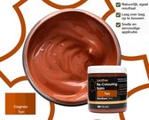 Leer Balsem - Kleur: Cognac / Tan - Herstel en Beschermen van Versleten Leer en Lederwaar – Leather Re-Colouring Balm - Furniture Clinic