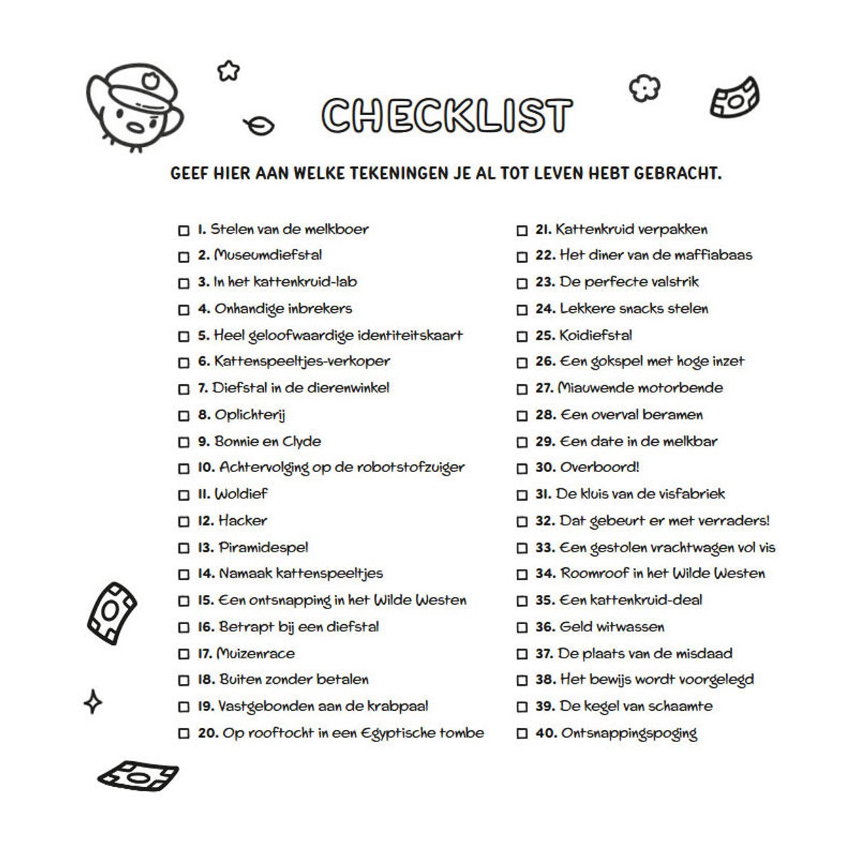 Cat Crimes - Cozy kleurboek — afbeelding 2