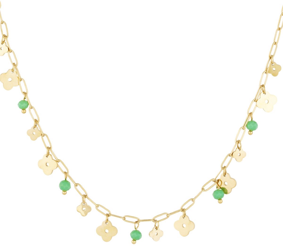 ketting clover basic - groen