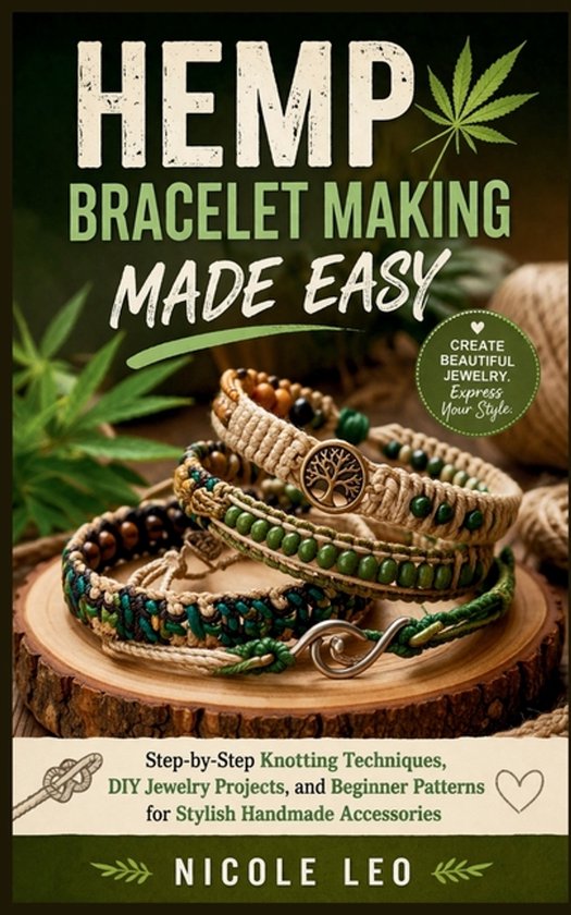 Hemp Bracelet Making Made Easy - cover
