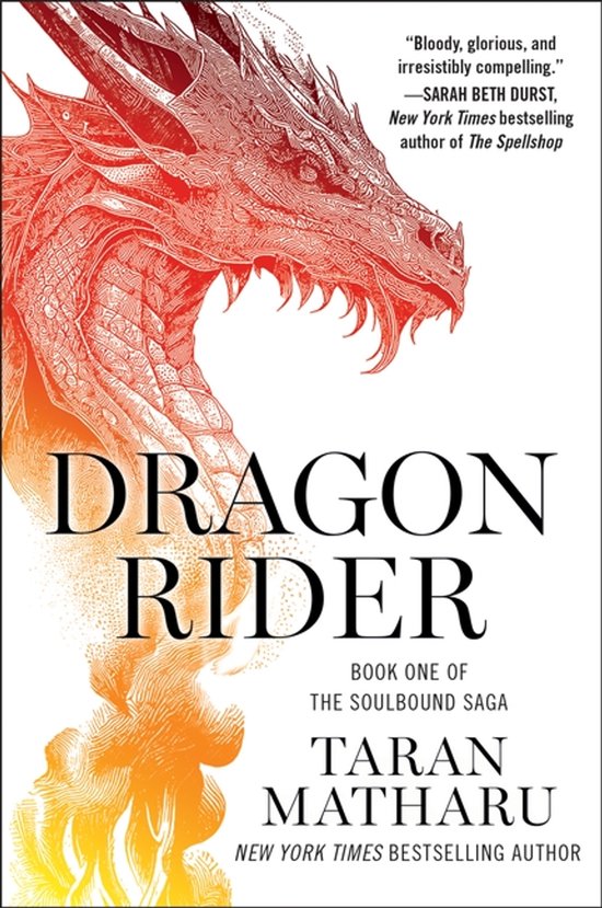 The Soulbound Saga 1 - Dragon Rider - cover