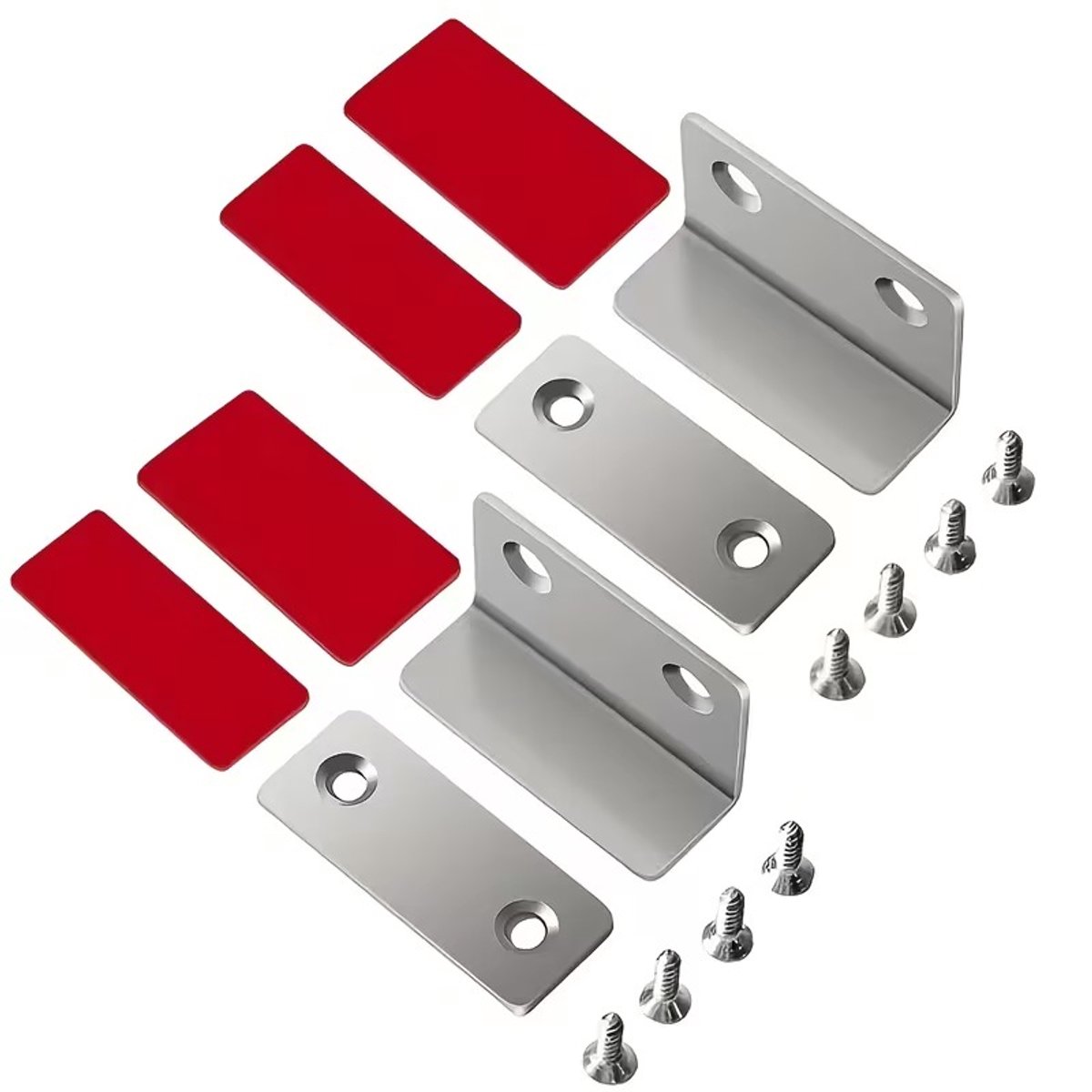 Magnetische Kastsluiting Set – Ultra Dun & Zelfklevend – Voor Kastdeuren en Lades – Inclusief Schroeven & Montageset