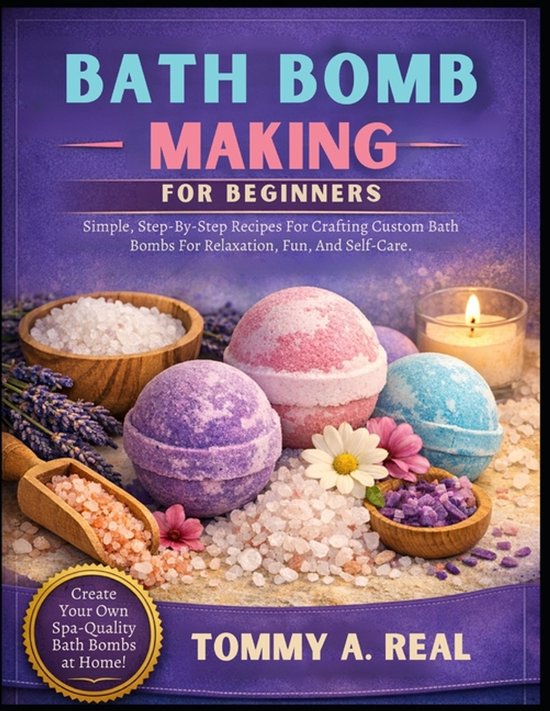 Bath Bomb Making for Beginners - cover