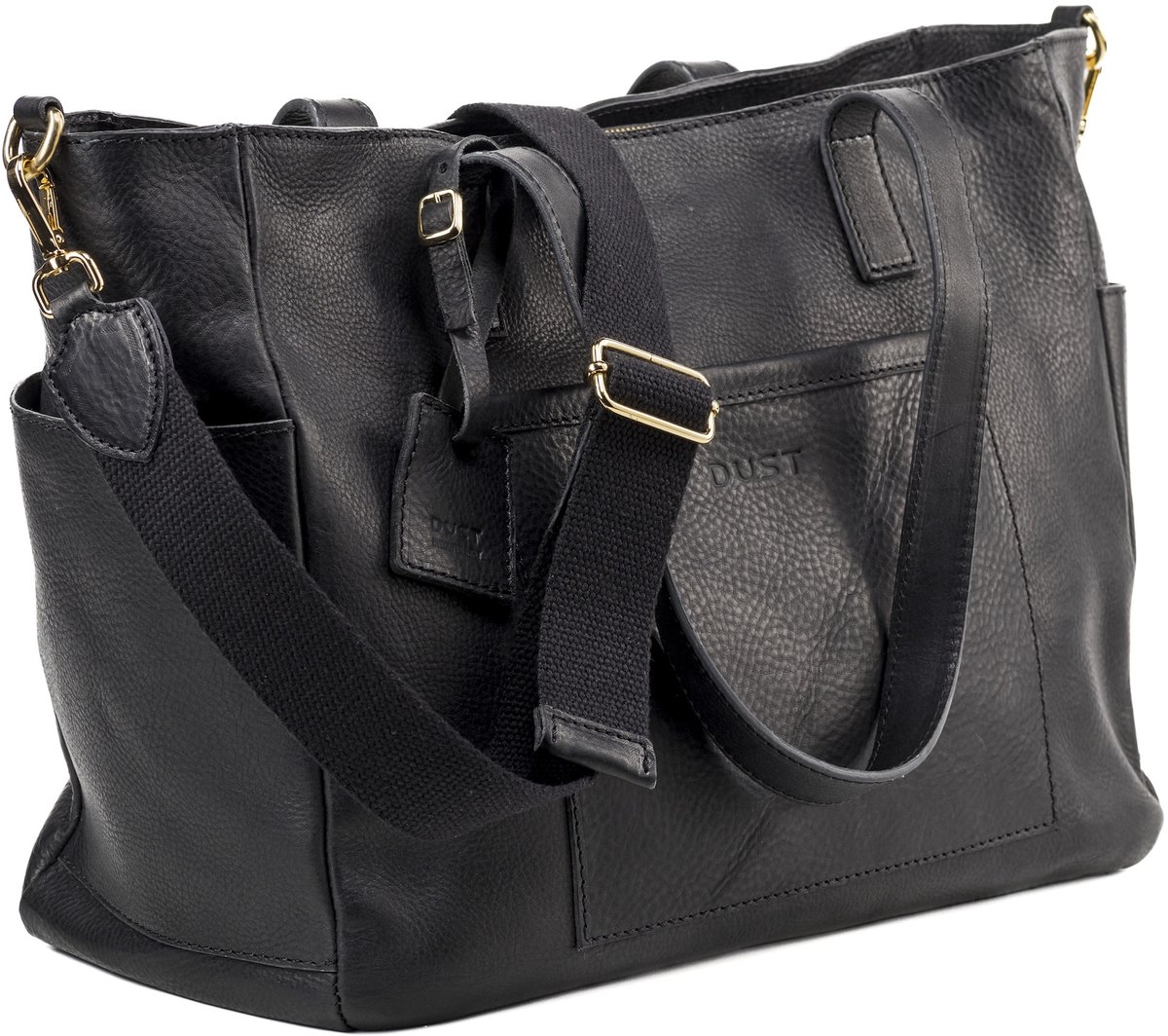 Leren tas zwart Fifth Avenue collectie