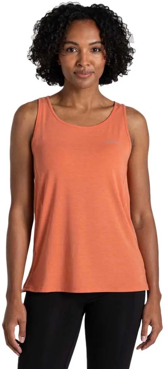 Craghoppers Dynamic Mouwloos T-shirt Vrouw Rood